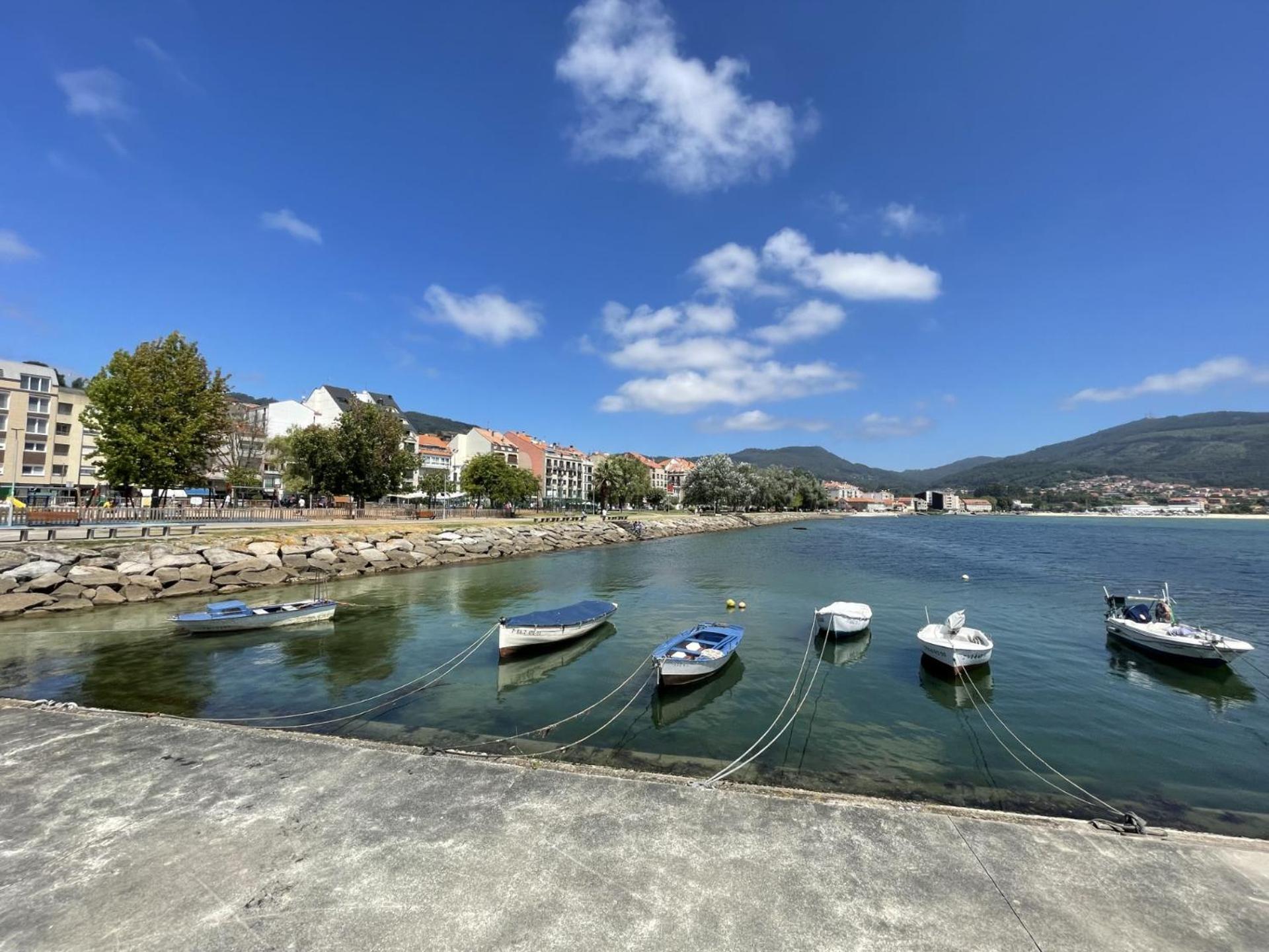 Atico Deluxe Muy Cerca De La Playa, Parking Gratis Leilighet Moaña Eksteriør bilde