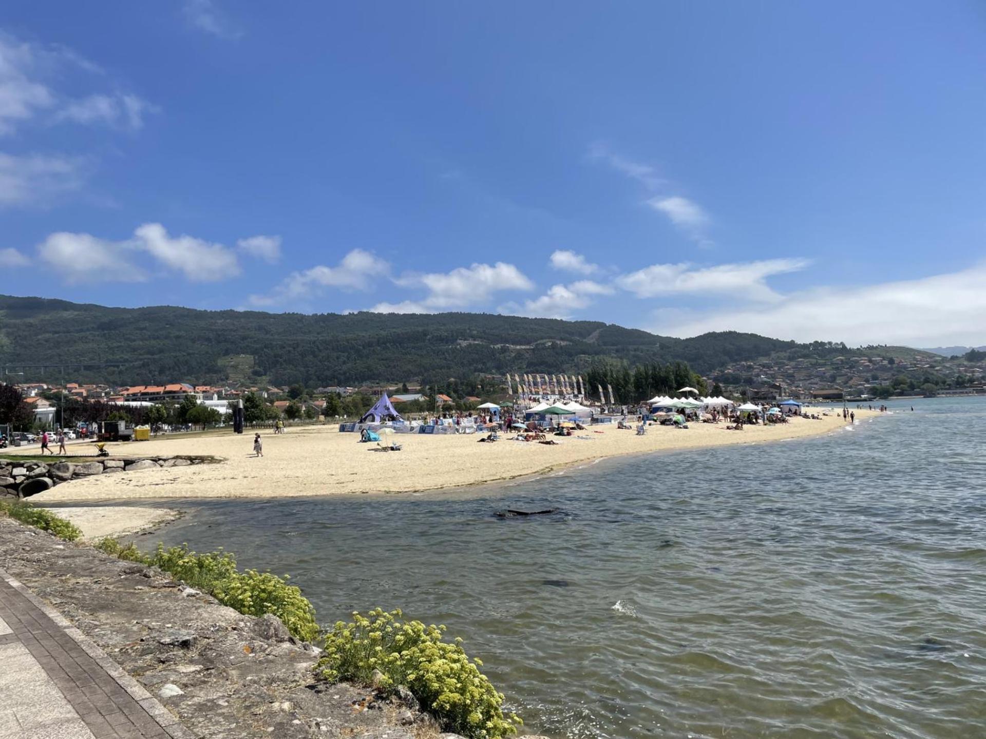 Atico Deluxe Muy Cerca De La Playa, Parking Gratis Leilighet Moaña Eksteriør bilde